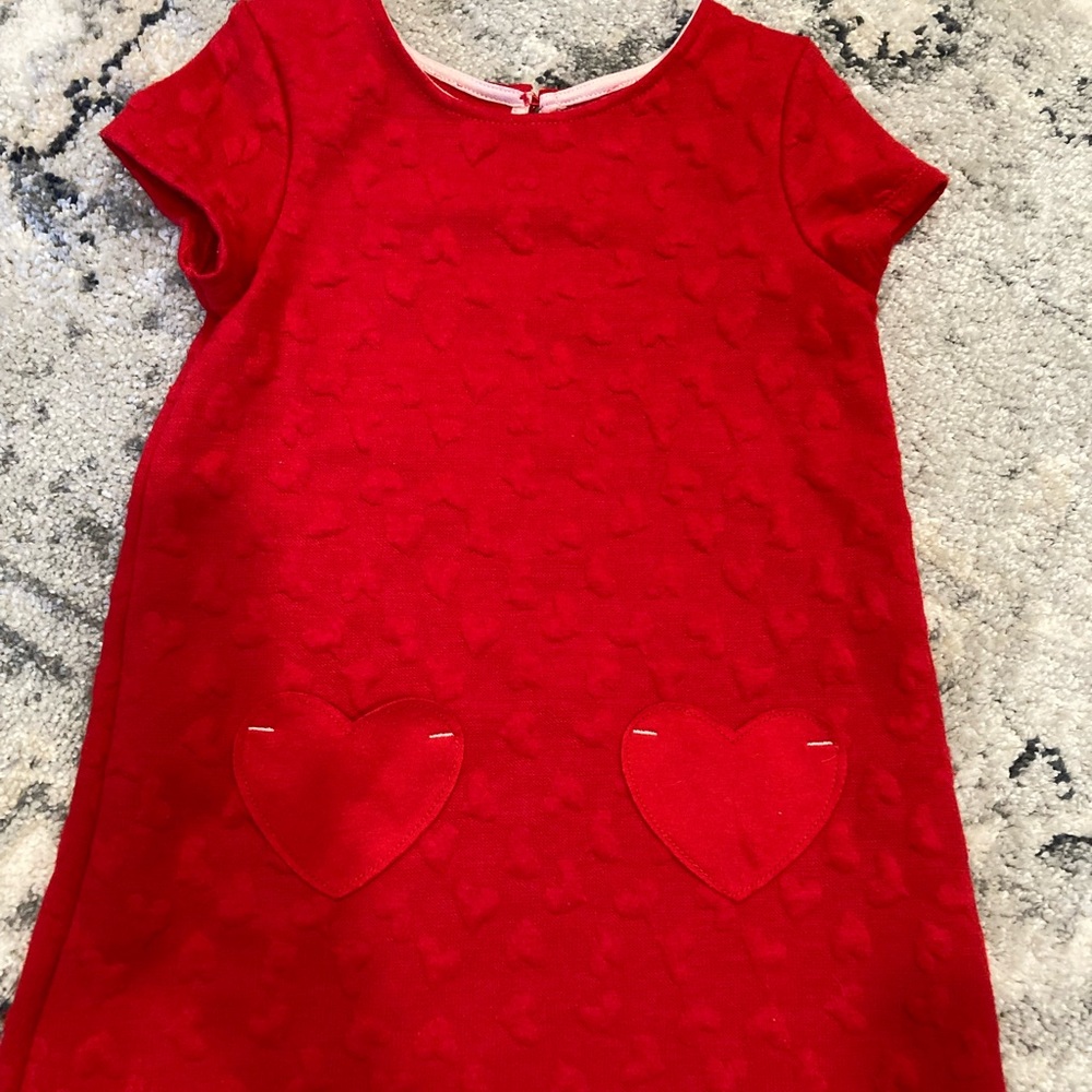 Cat & Jack Heart Valentines Dress